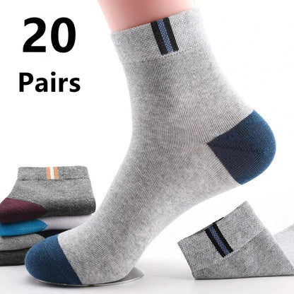 bamboo hiking socks men - Socks - Men-s breathable cotton sports socks with bamboo fiber