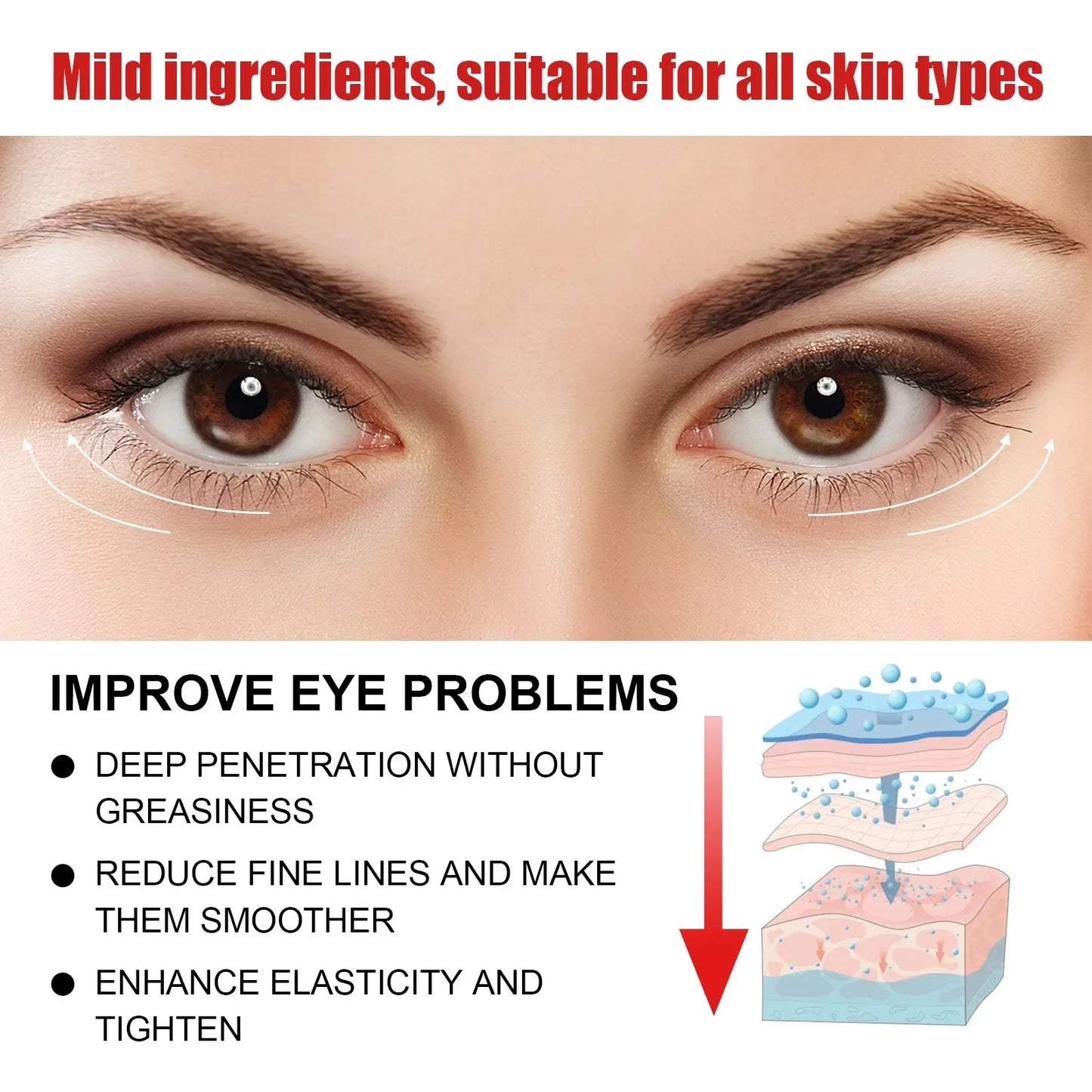 Eye cream for dark circles