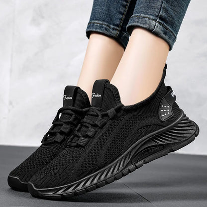 Breathable mesh sneakers