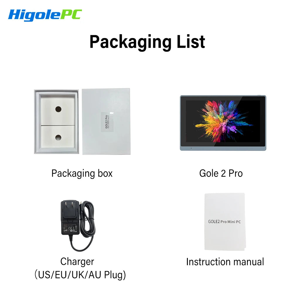 Higole gole 2 pro 256gb storage