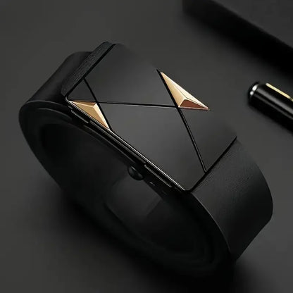 Geometric pattern belts