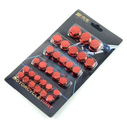 gold motorcycle bolt caps - Motorcycle Accessories - Decorative Caps Nut Covers for Motorcycle Bolts