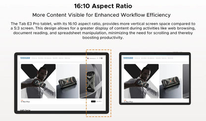 Doogee 32gb ram 256gb rom tablet