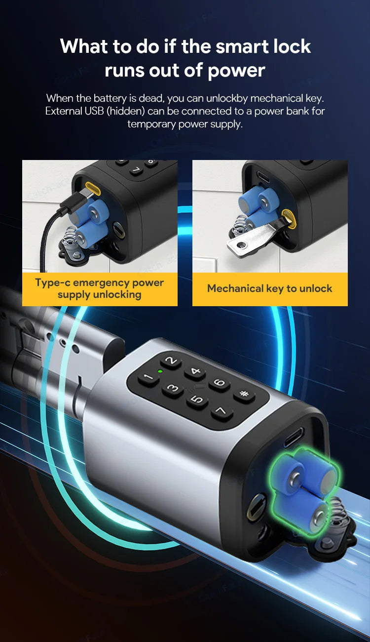 commercial smart lock - Tools - Building Materials - Smart Door Lock