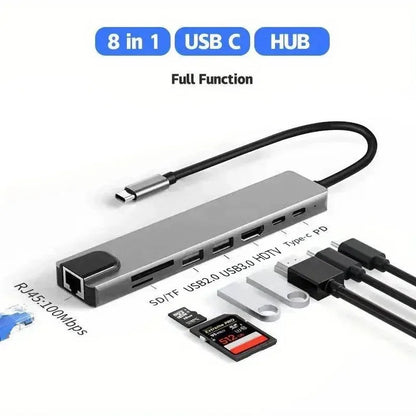 Usb c hub with pd charging