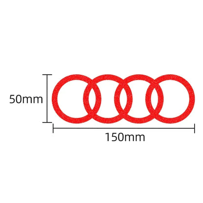 Custom reflective decals