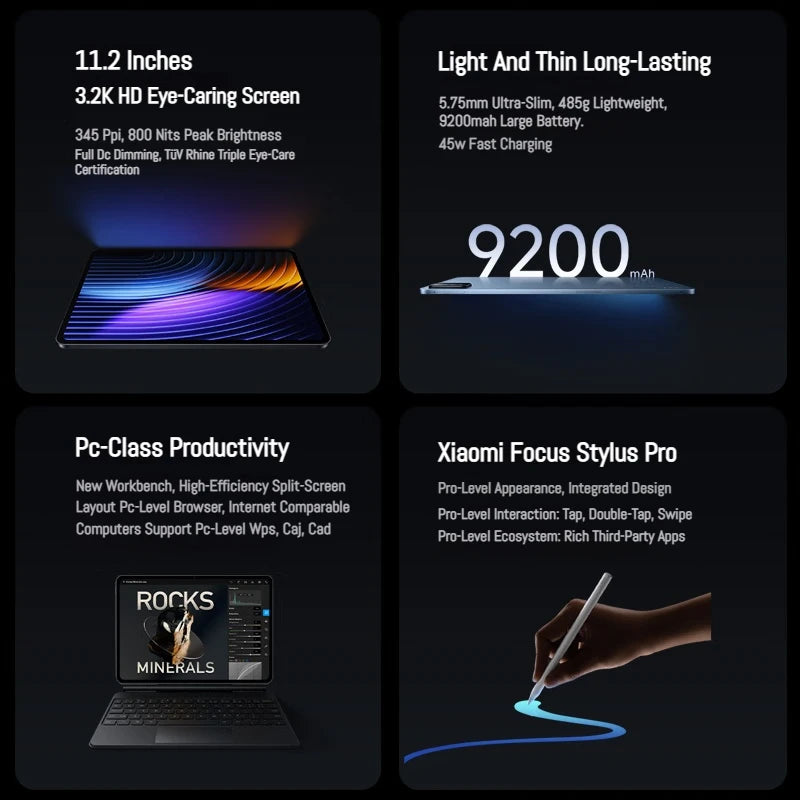 snapdragon 8s gen 4 - Tablet - Mi Xiaomi Pad 8