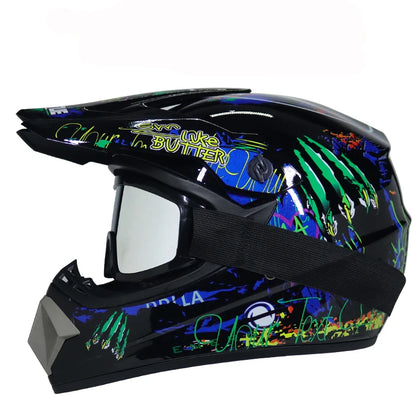 Motorcycle Gear - Children-s Off-road Motorcycle Helmet Eau de Cologne