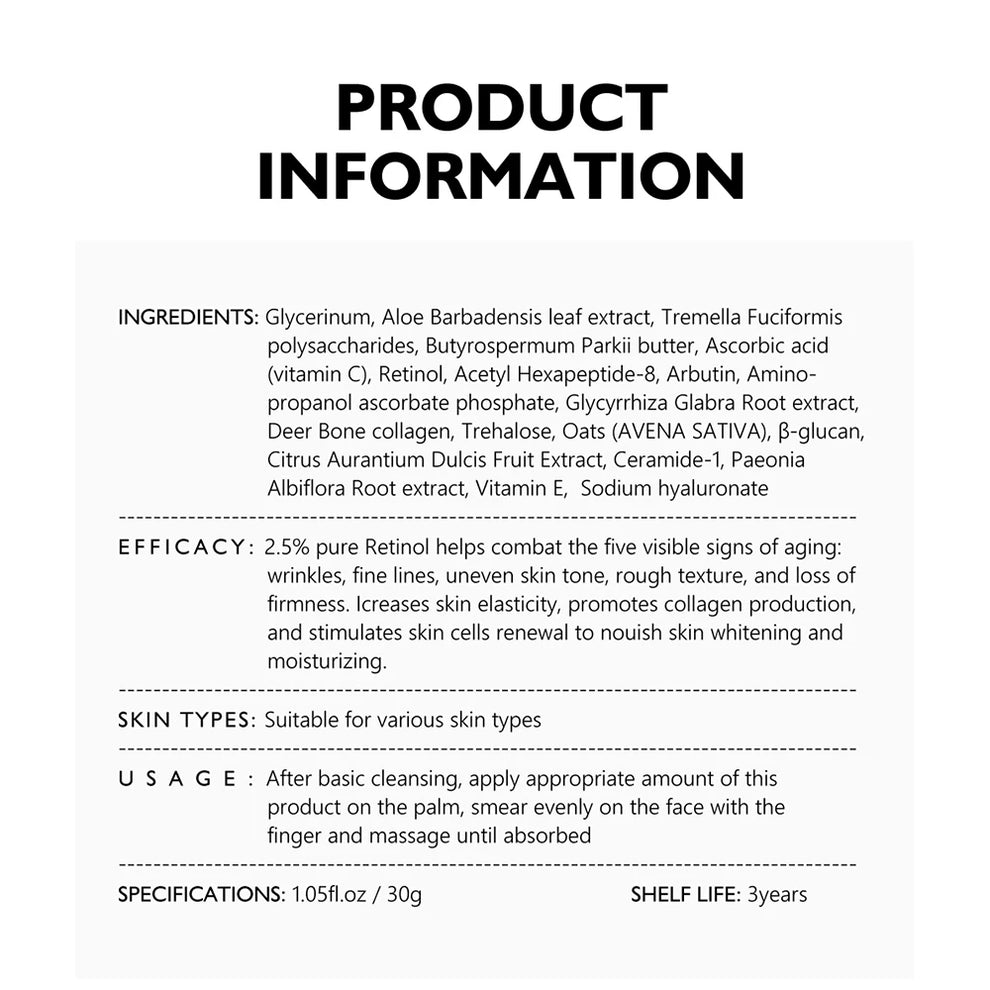 simplyvital collagen retinol cream - Skincare - Anti-Aging Face Moisturizer