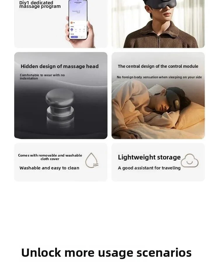 bob and brad eye oasis - Health - Personal Care - Massage Eye Mask