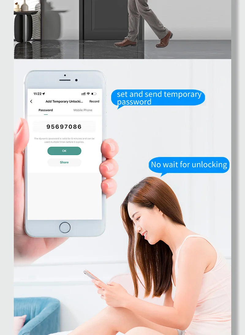 fully automatic door lock - Home Security - Smart Door Lock