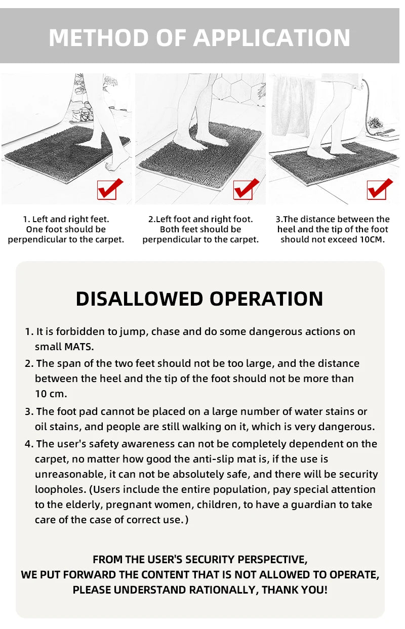 Striped pattern bath mat