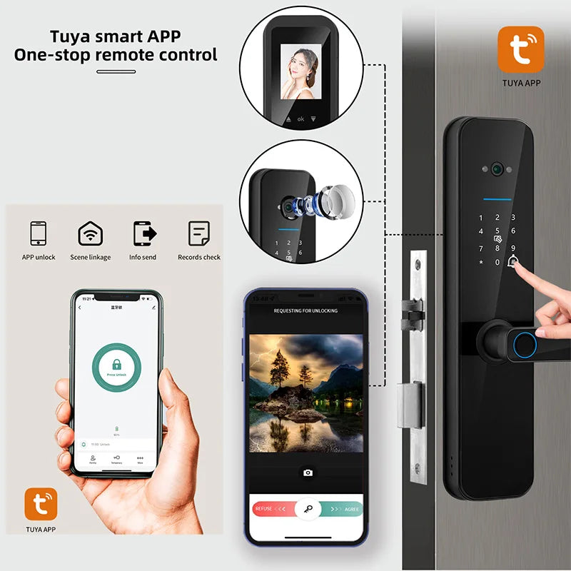 automatic intelligent door lock - Home Security - Smart Door Lock