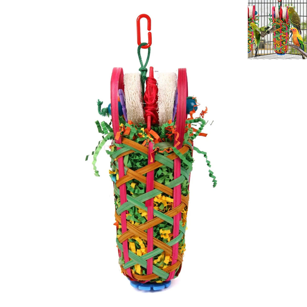 parrot toys - Pet Supplies - Parrot Hanging Chewable Toy
