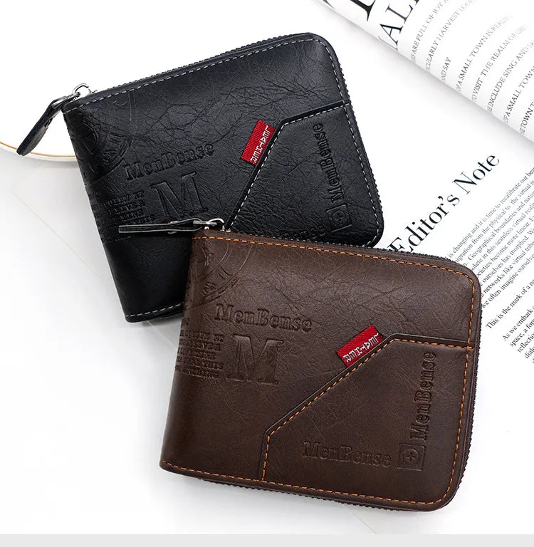 zipper wallets for men - Wallets - Card Holders - Men-s Zipper Wallet