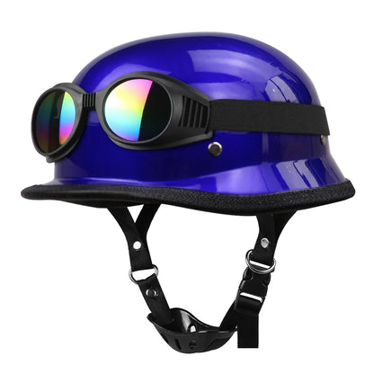 half helmet with drop down visor - Motorcycle Helmets - Half Helmet
