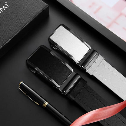 High-quality pu leather belt for men