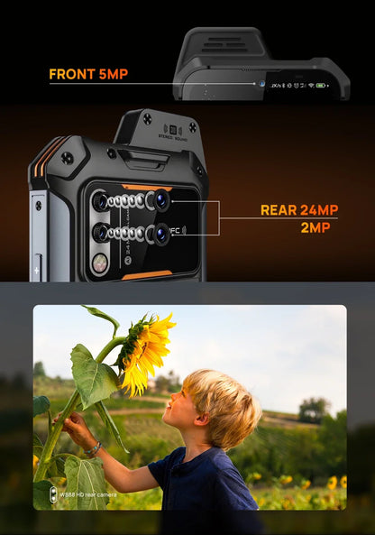 ip68 9600mah battery - Mobile Phones - ATEX Waterproof Smartphone Walkie Talkie