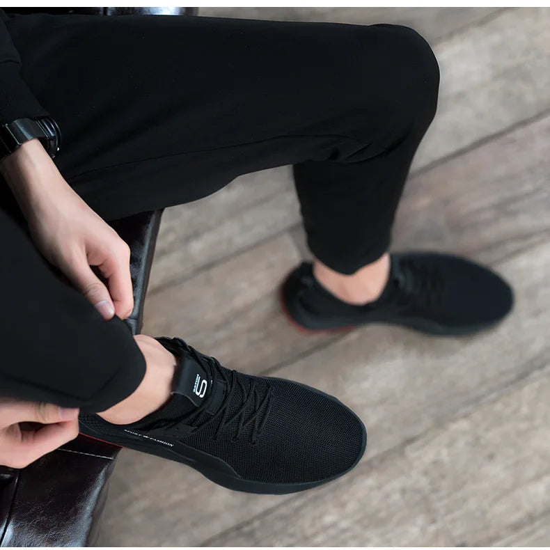 Trendy woven casual shoes for men