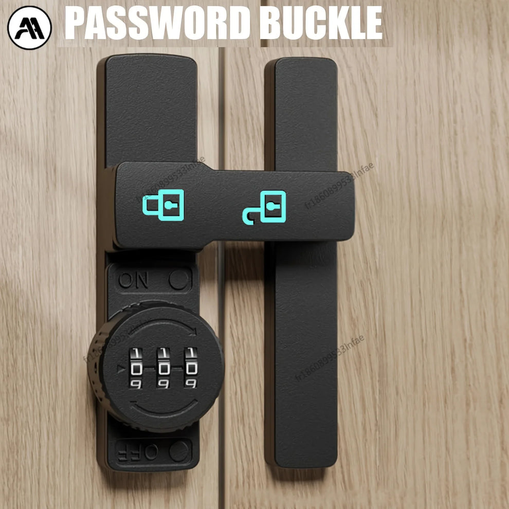 electronic sliding door lock - Smart Home Security - Sliding Door Smart Lock with Password Function