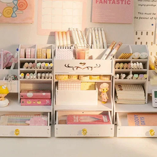 multi compartment desk organizer[4] - Office Supplies - Desk Organizer