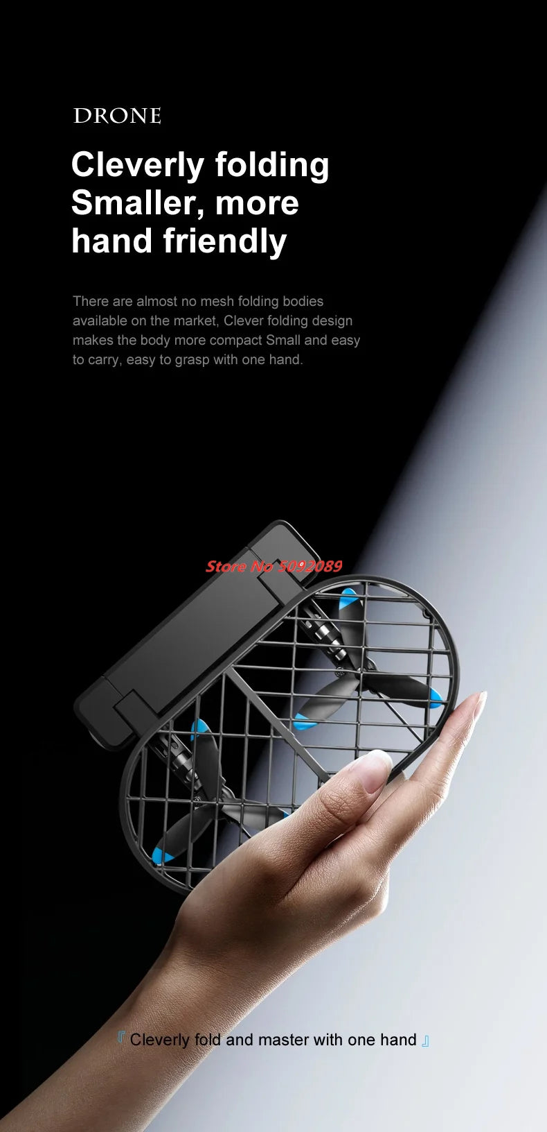 fly orb pro flying spinner mini drone - Drones - Mini 8K Drone