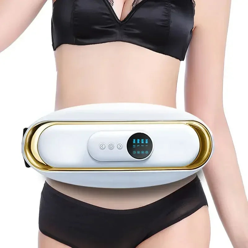 Abdominal massage belt
