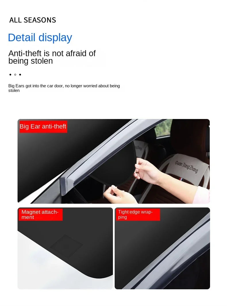 Hot deals Automotive - Car Cover (magnetic sun and snow shield)