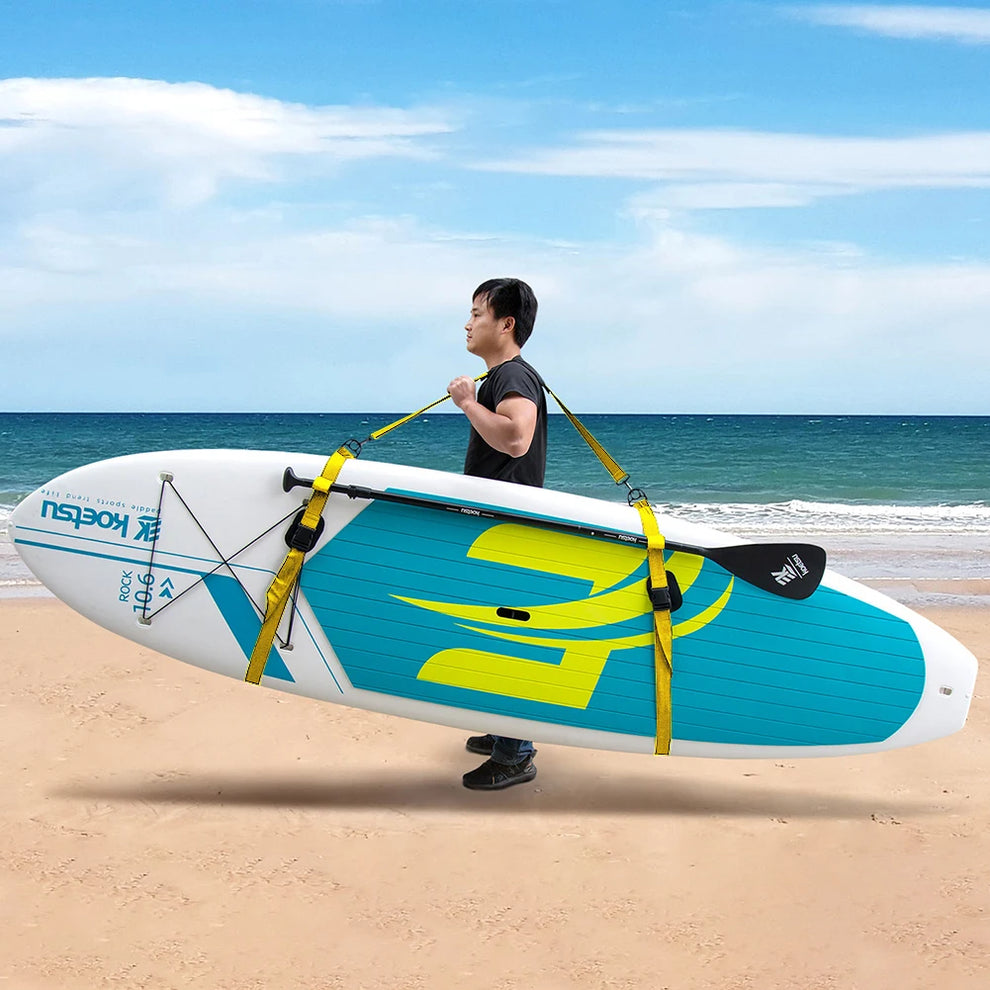 shoulder strap for sup - Sports - Outdoors - Water Sports - Surfing - Paddleboarding Accessories - Adjustable Surfboard-Paddleboard Carrying Strap