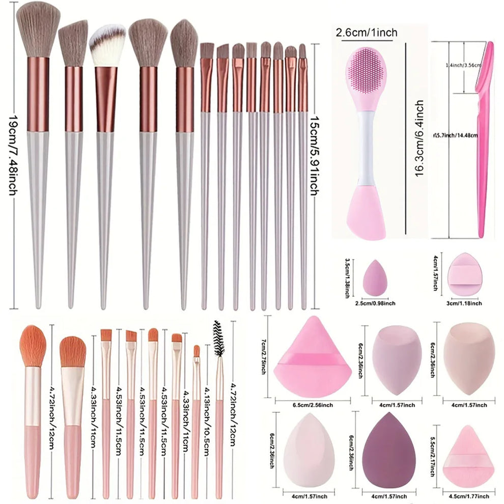 cosmetics - Beauty - Makeup Brush Set