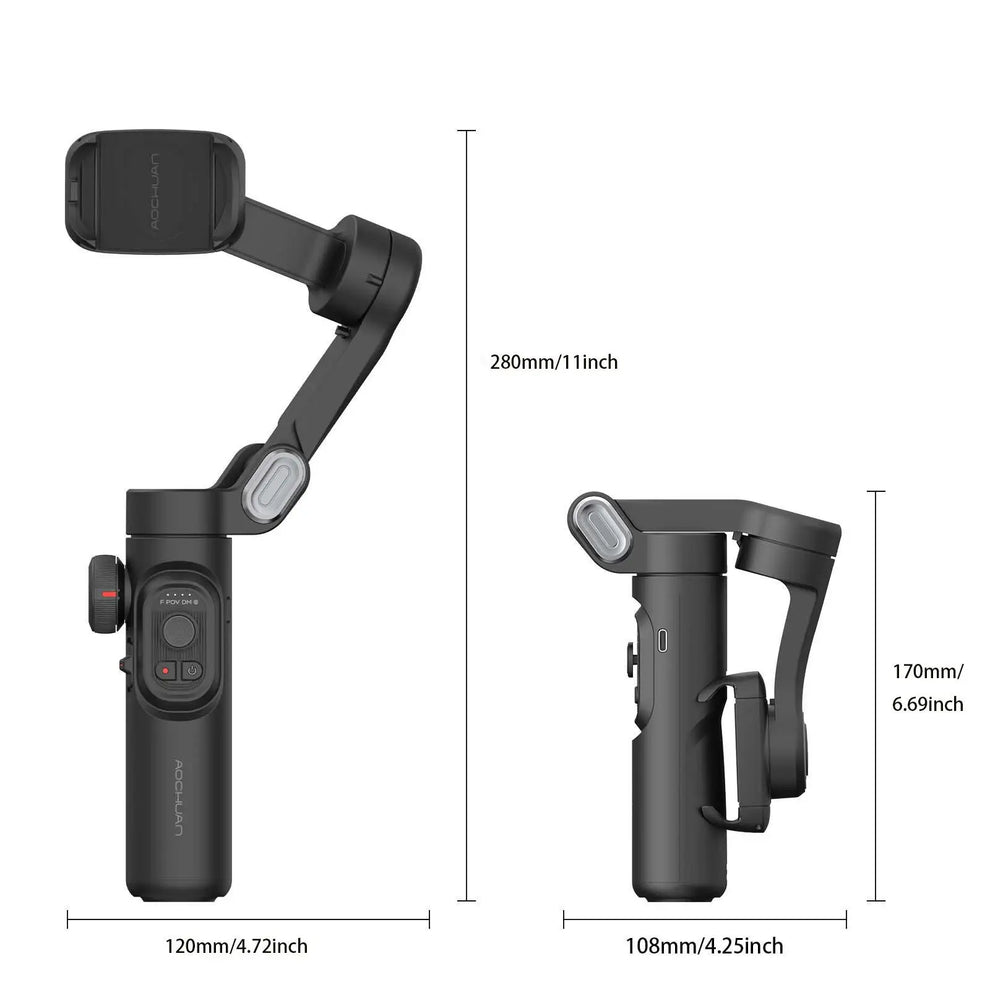smartphone gimbal - Handheld Gimbals - 3-Axis Handheld Gimbal Stabilizer