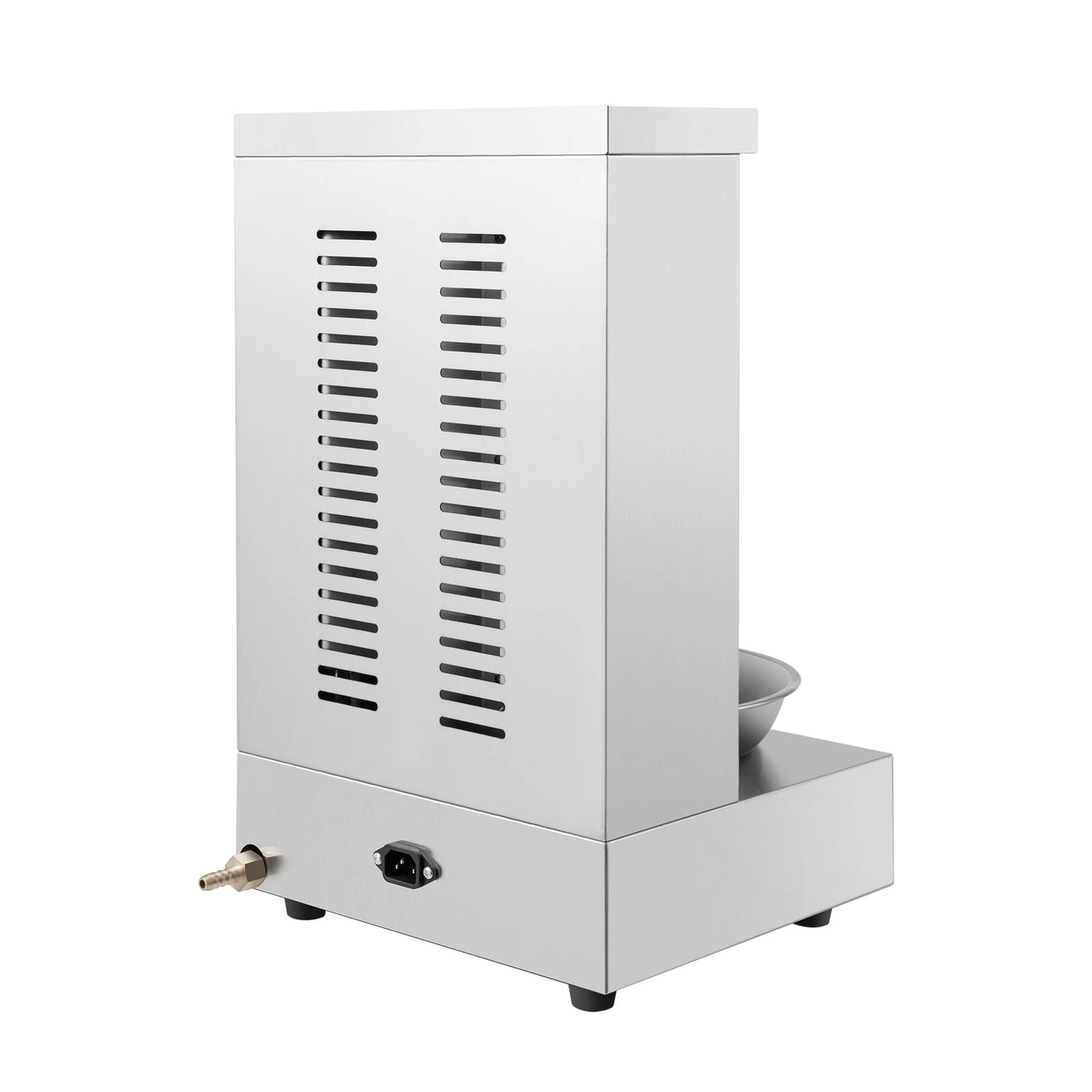 Gas powered doner kebab machine