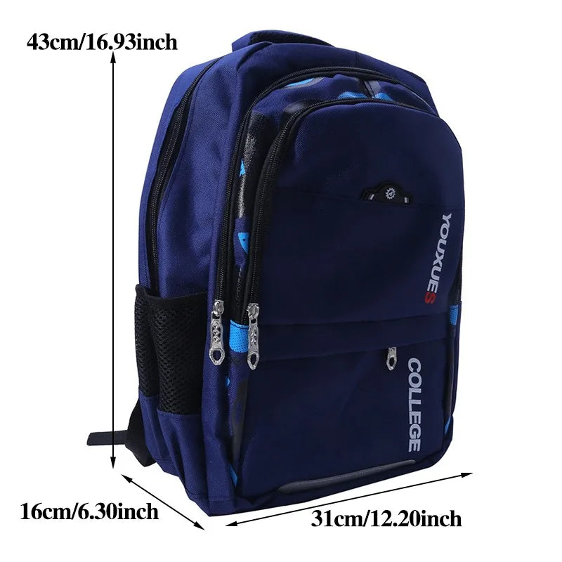 Nylon backpack for school kids