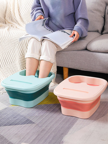buy foldable foot spa - Home - Kitchen - Bath - Foldable Footbath Massage Bucket