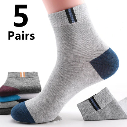 bamboo hiking socks men - Socks - Men-s breathable cotton sports socks with bamboo fiber