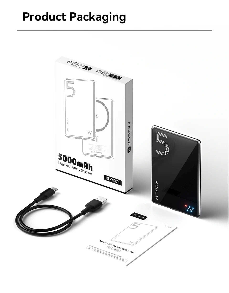 5000mah magsafe - Power Bank - MagSafe Wireless Power Bank 5000mAh