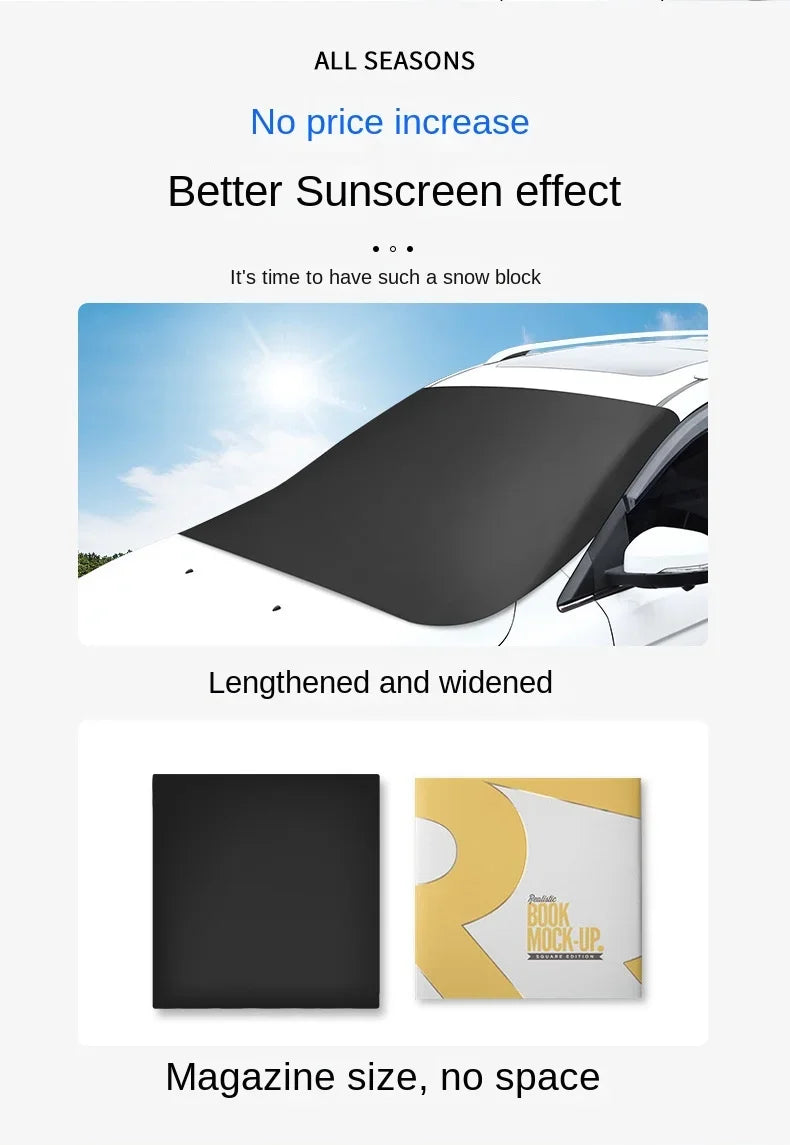 New arrival Automotive - Car Cover (magnetic sun and snow shield)