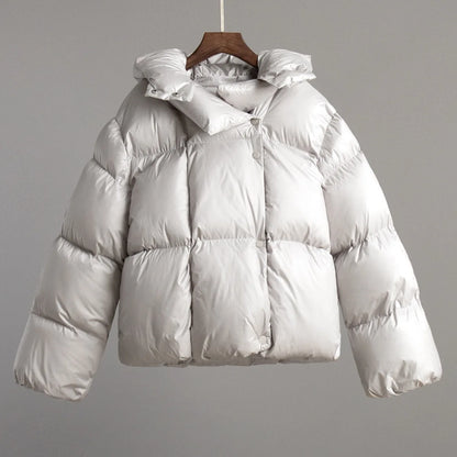Women's thick winter parkas