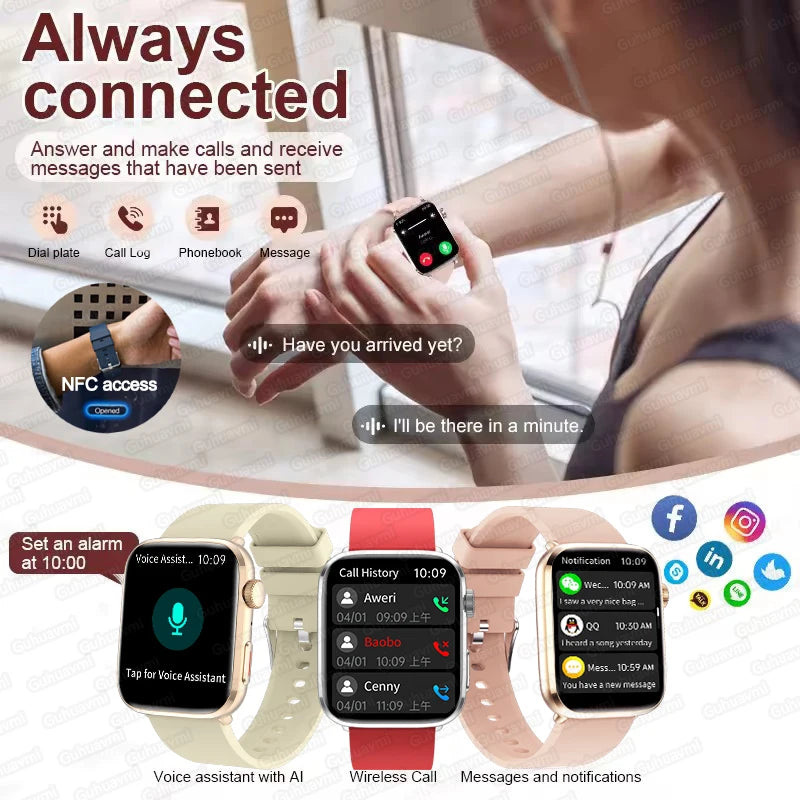 Wearable Technology - Smartwatch - fitness tracker timepiece