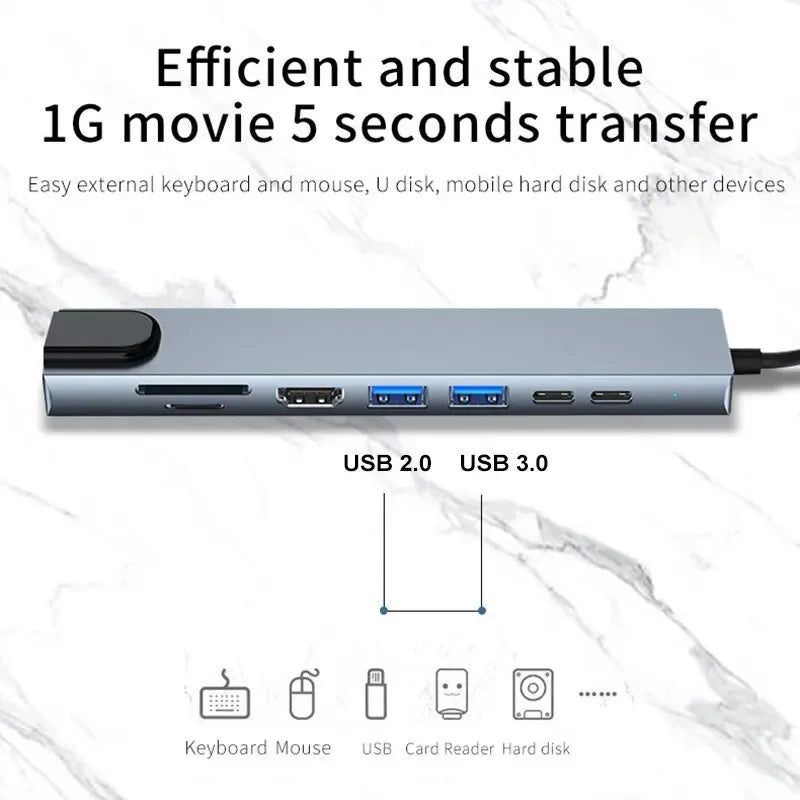 compact usb-c hub with dial - Computer Accessories - USB-C Hub