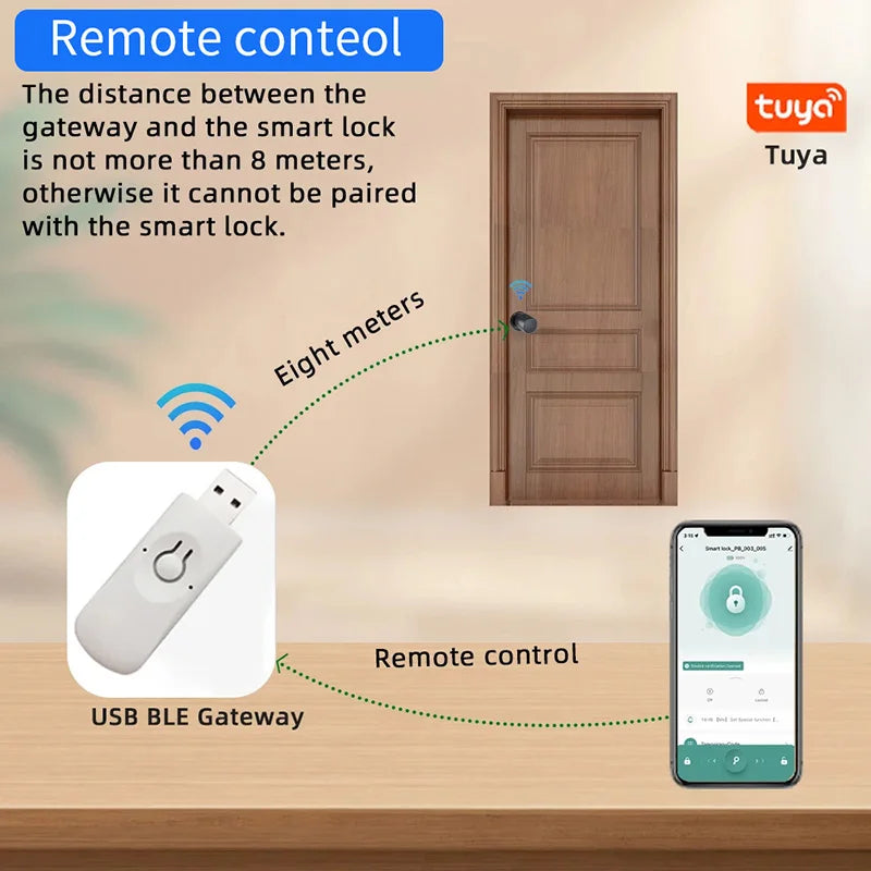 bluetooth smart lock cagr - Home Security - Smart Door Lock