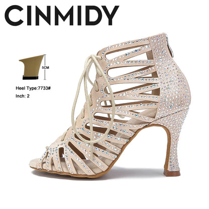 Shoes - Women-s Latin Ballroom Dance Shoes - vegan latin dance shoes footwear