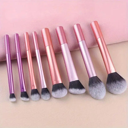 Makeup brush set