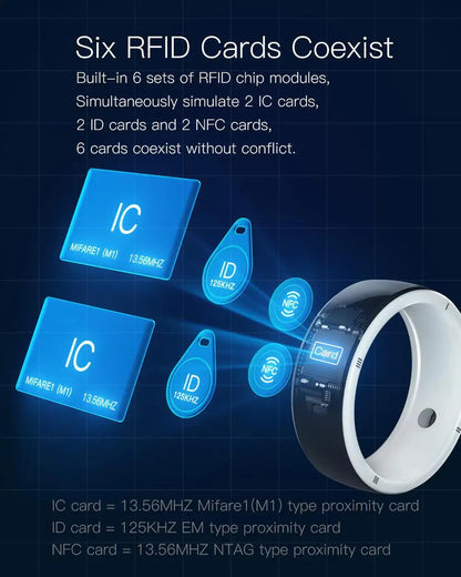 Smart ring with fitness tracking features