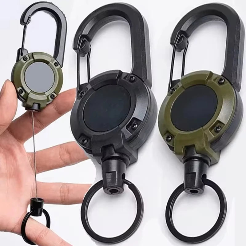 heavy duty retractable badge reel - Outdoor Sports - Retractable Carabiner