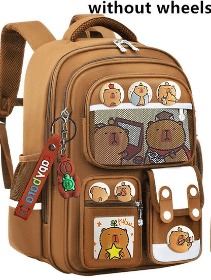 Cartoon design kids trolley bag