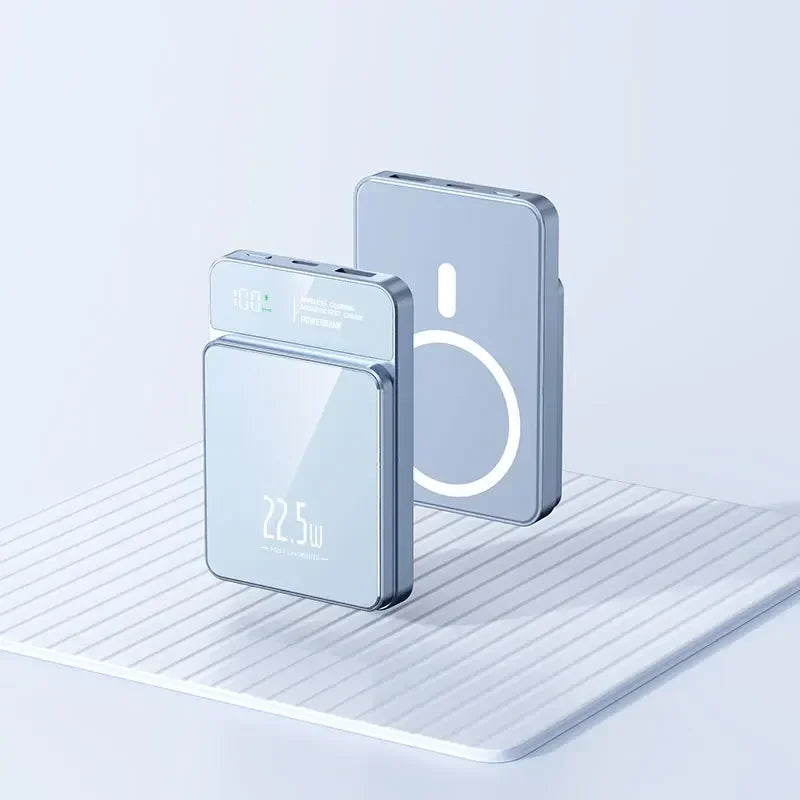 Magnetic wireless power bank