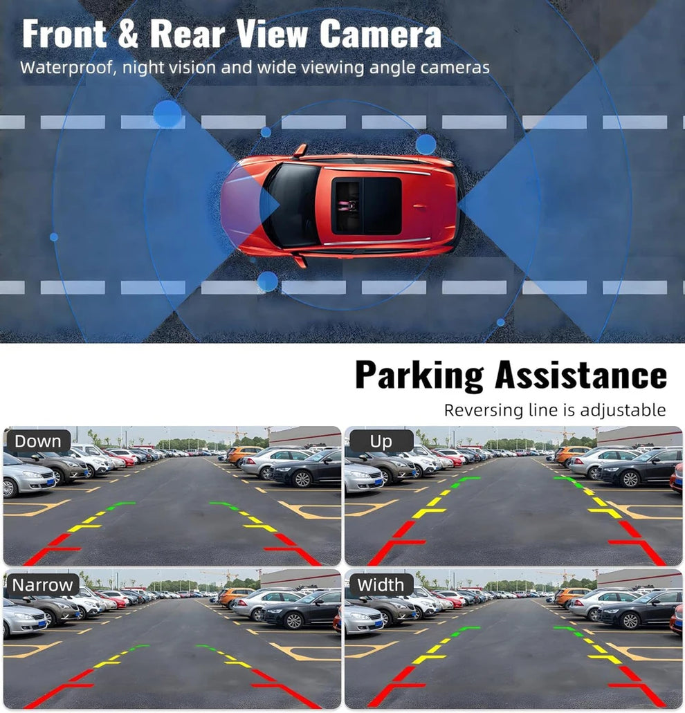 inch 4k mirror dash cam - Automotive - Vehicle Electronics - Dash Cams - 10-inch 4K Dash Cam with rearview mirror