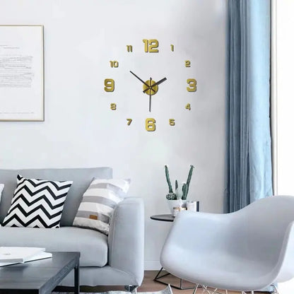 geometric wall clock - Home D-cor - Wall Clock