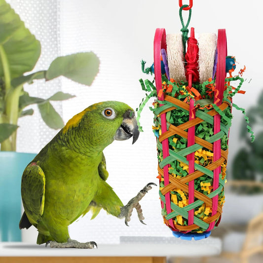 bird cage toys - Pet Supplies - Parrot Hanging Chewable Toy